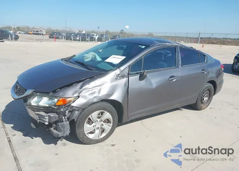 2014 Honda Civic Lx z USA, uszkodzony, nr VIN 19XFB2F51EE018671
